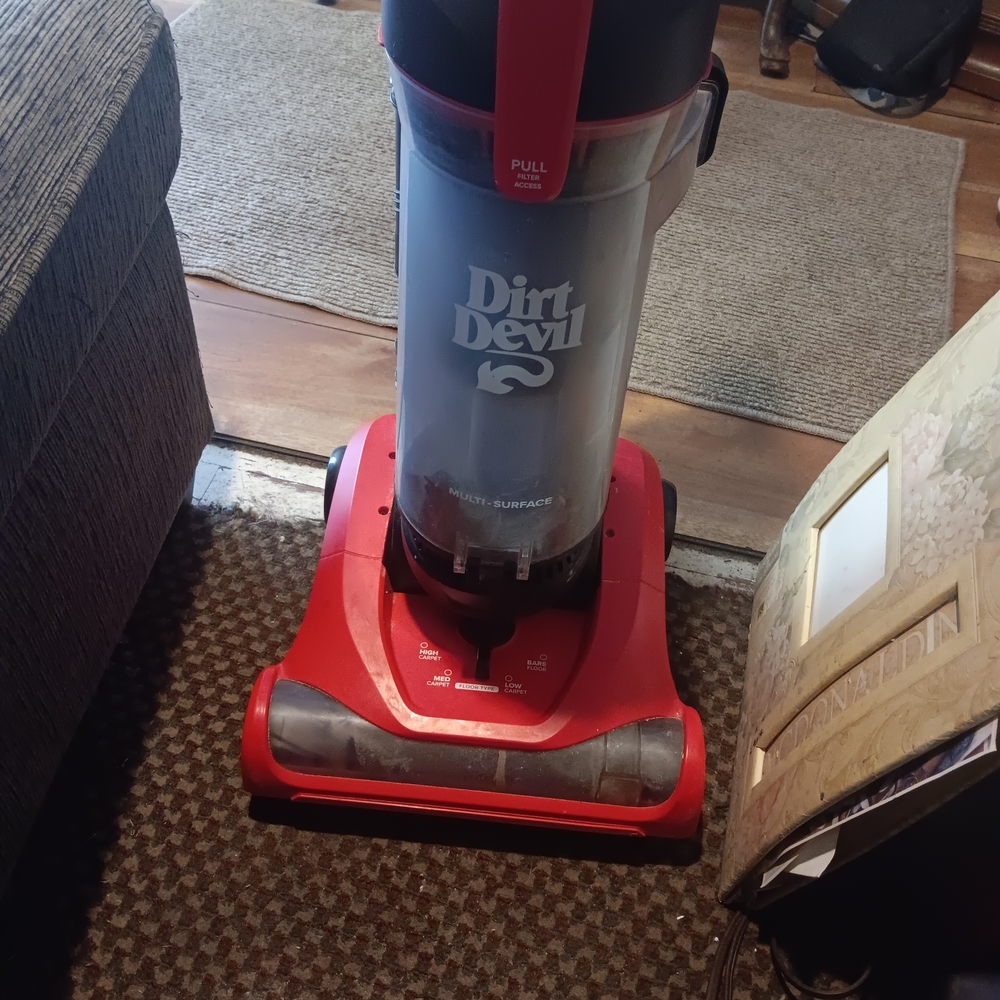 Dirt Devil Upright Vacuum Cleaner - Red